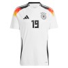 Original Fußballtrikot Deutschland Sane 19 Heimtrikot EURO 2024 Für Herren